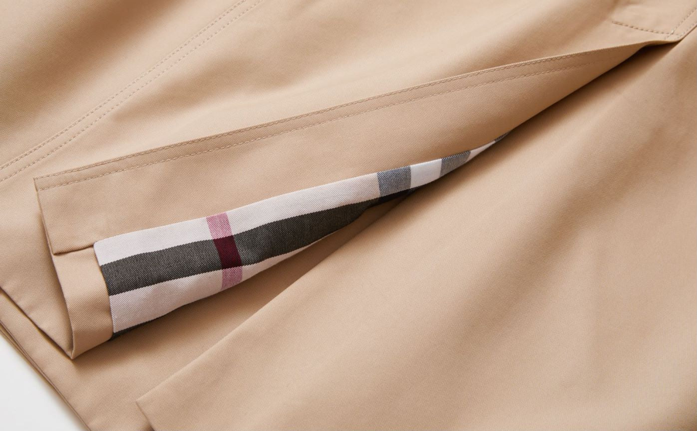 Element Trench Coat for Women Mid Length Fried Street Small British Spring Autumn Coat Women