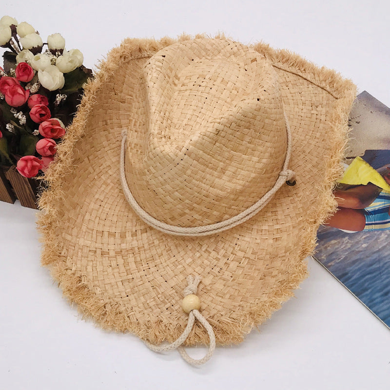 Brushed Beige Hat Rope