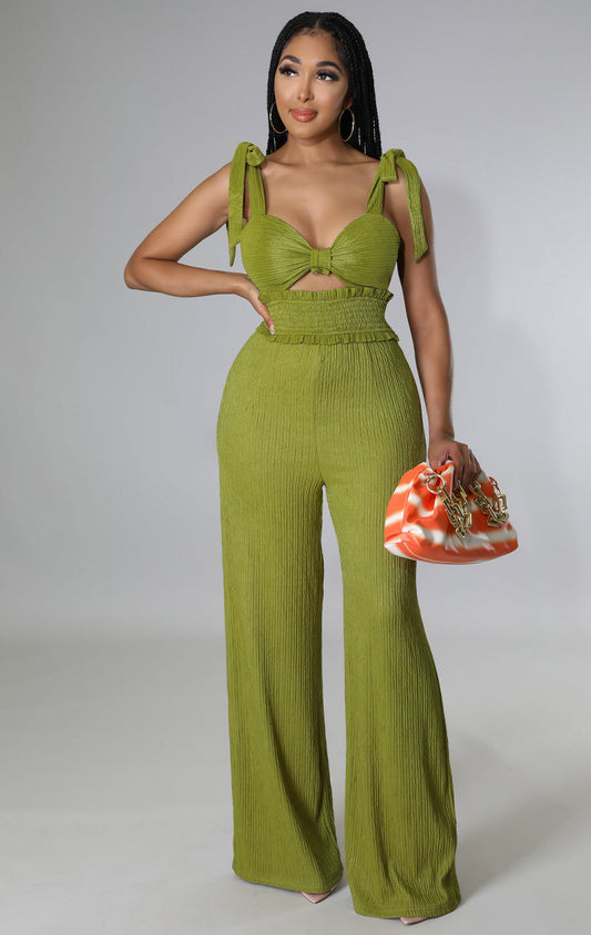 Women Clothing Jumpsuit Pants Summer Sleeveless Jumpsuit Casual