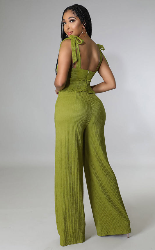 Women Clothing Jumpsuit Pants Summer Sleeveless Jumpsuit Casual