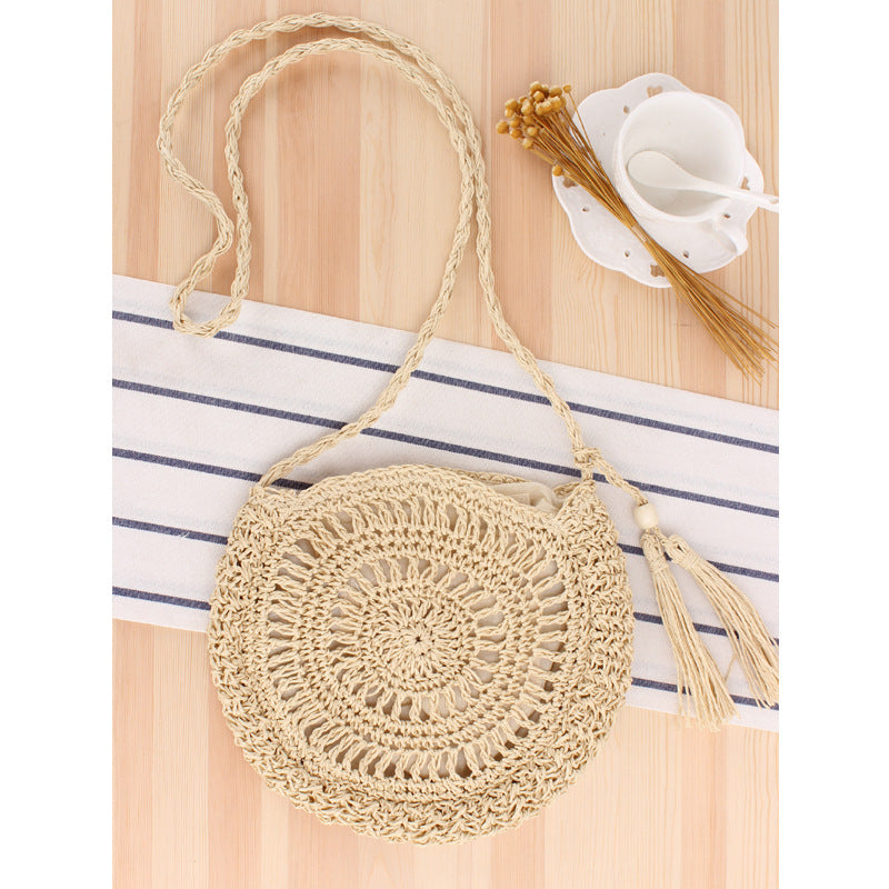 Beige-Tassel Style