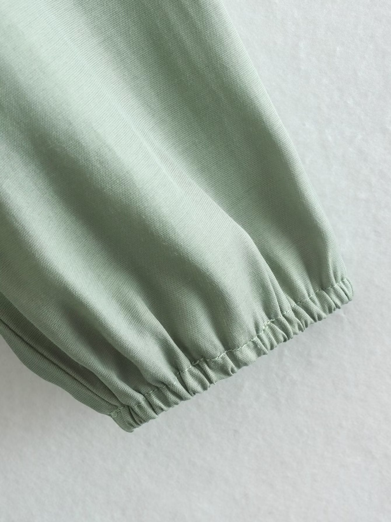 Intellectual Elegant V Neck Dress Autumn Solid Color High Waist A Line Dress Fashionable Pleated Dress Women