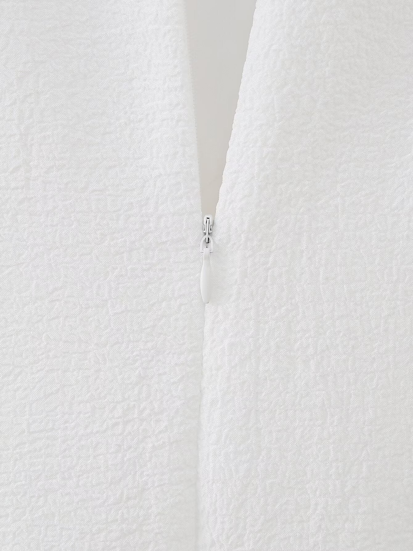 Summer Hollow Out Cutout Embroidered Mid Length Ruffled Dress White Ruffled Women