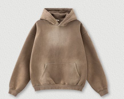 Top-Dark Brown Fleece-lined
