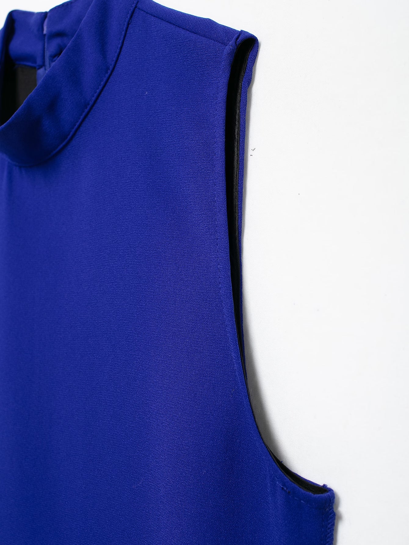 Fall Women Clothing Casual Simple Short Sleeveless Dress