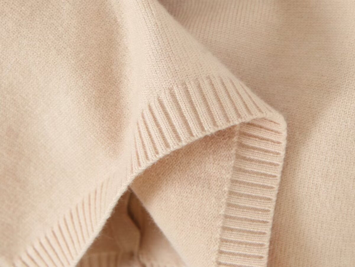 Knitted Cardigan Vest Dress Sets Women Modified Chest Waistline One Piece Long Sleeve Knitted Dress