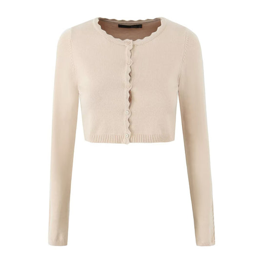 Knitted Cardigan Vest Dress Sets Women Modified Chest Waistline One Piece Long Sleeve Knitted Dress