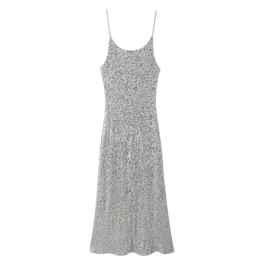 Women Clothing Top Sexy Beads Decoration Underwear Dress