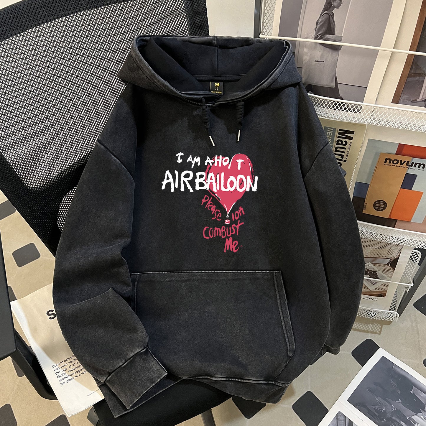 Washed black