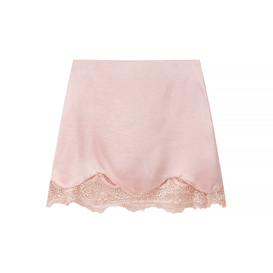 Elegant Women Stitching Lace Sexy Sexy Hip Skirt