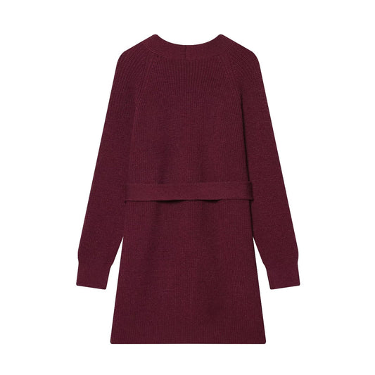 Women Autumn Winter Jewelry Bead Knitted Cardigan