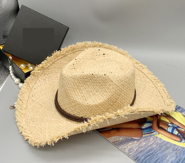 Frayed Brown Hat Rope