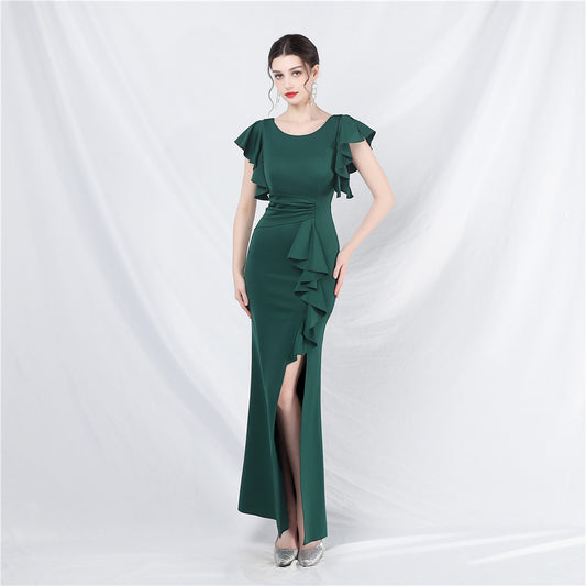 Wedding Cocktail Celebration Exhibition Car Model Long Formal Dress