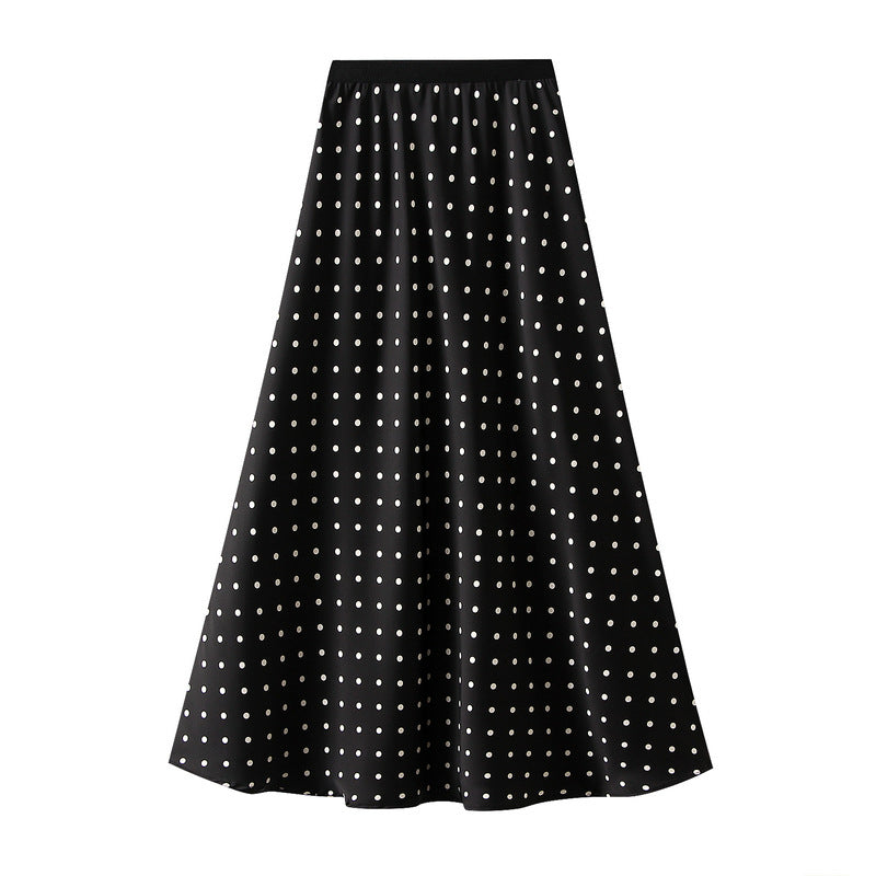 Black Small Polka Dot