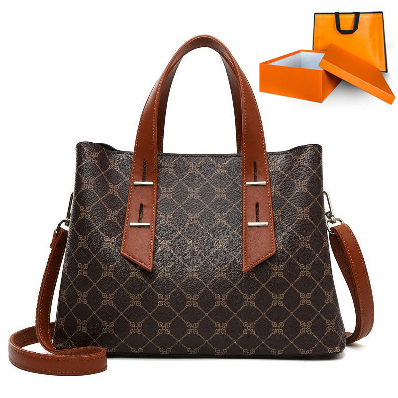 Brown Orange Gift Box