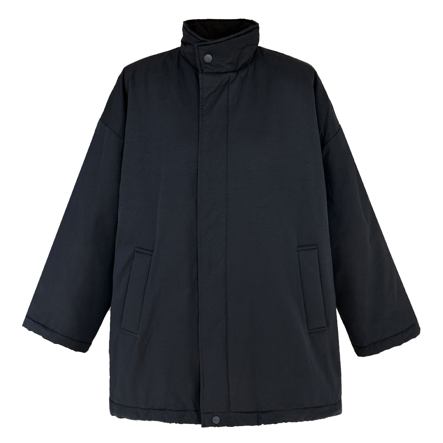 Simple Profile Cotton Coat Jacket Women Winter Oversize Quilted Workwear Cotton Coat