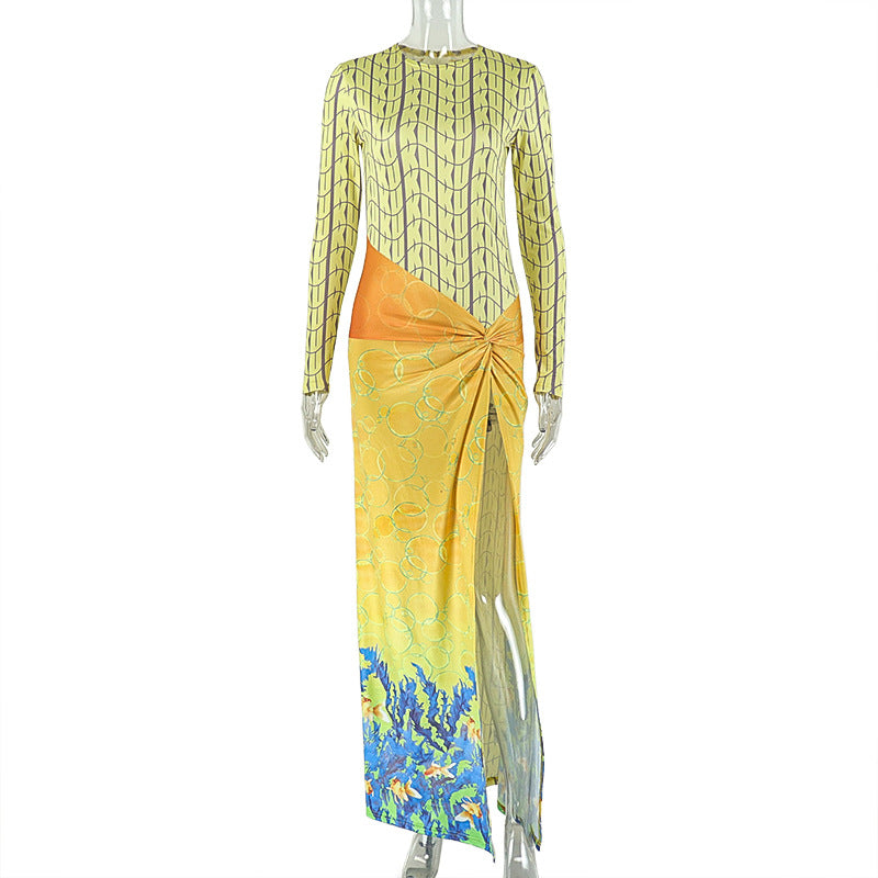 Yellow variegated