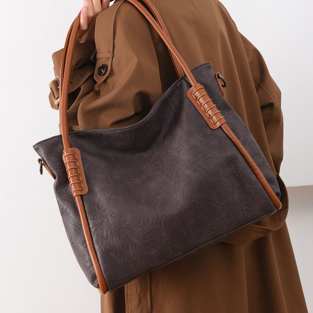 Bag Tote Bag Korean Loose Women Bag Simple Office Crossbody Bag Large Capacity Shoulder Bag Women