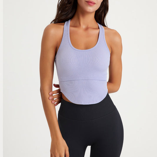 High Strength Shockproof Push up Sports Bra Running Fitness Yoga Wear Bra Women Vest