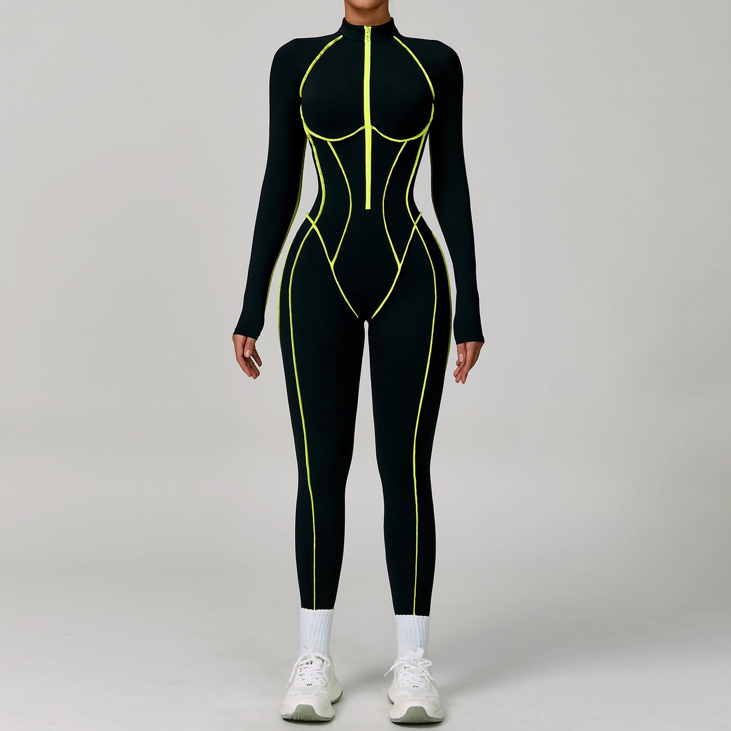 Yellow Thread Black