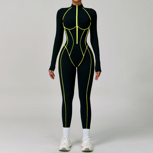 Yellow Thread Black