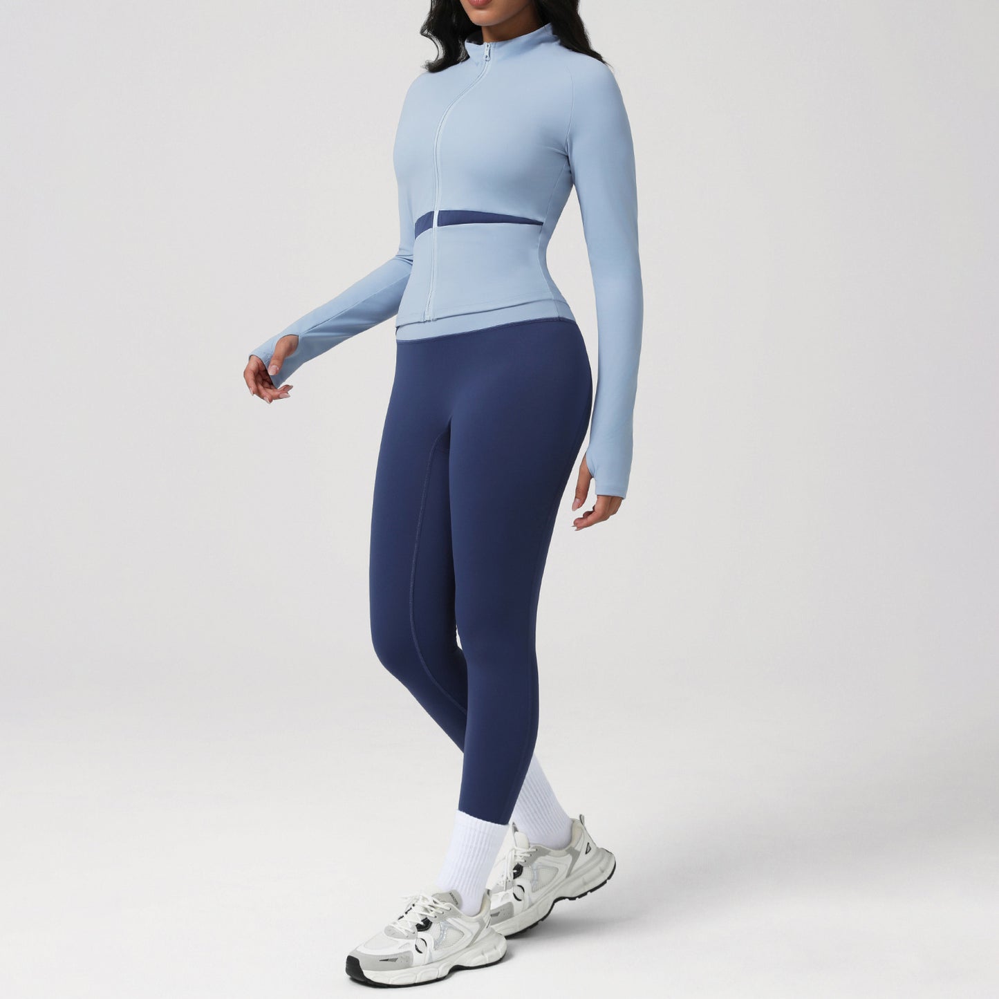 Blue Coat Cropped Pants