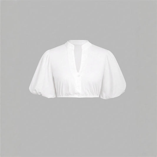 Summer Beer Festival Dress Small White Jersey Women Shirt Short Shipment Flounced Sleeve Women Lining