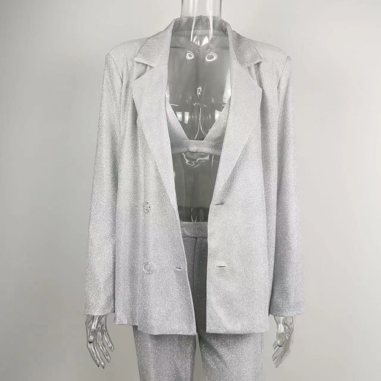 Silver Suit Jacket