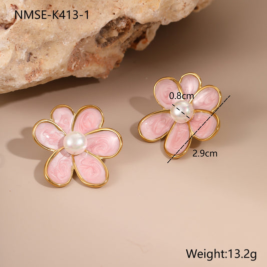 Light Pink Ear Studs