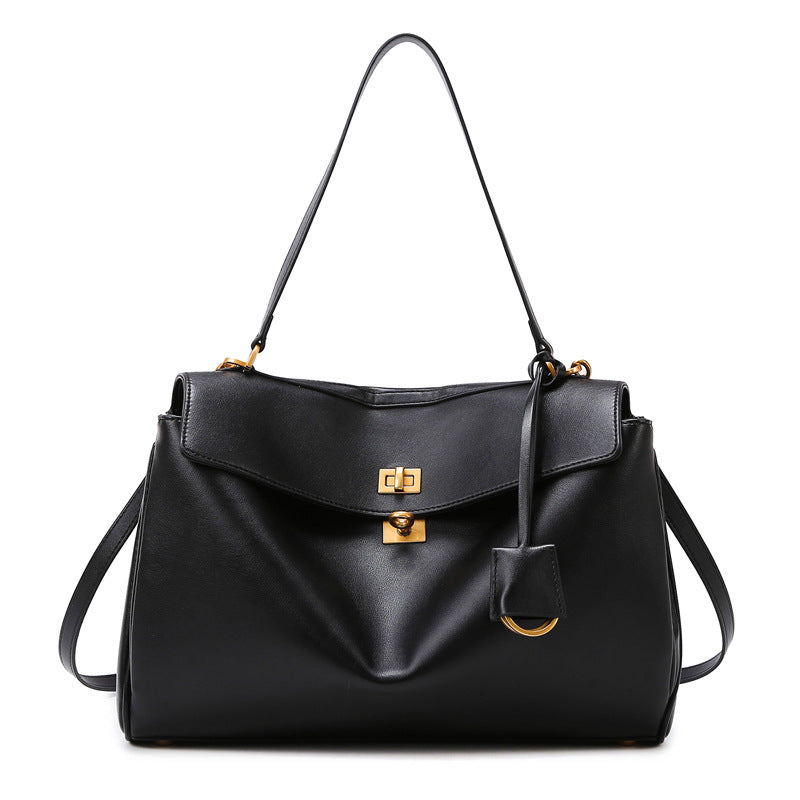 Women Bag Rodeo Bag Large Capacity Office Tote B Home Same Tote Textured One Shoulder Bag
