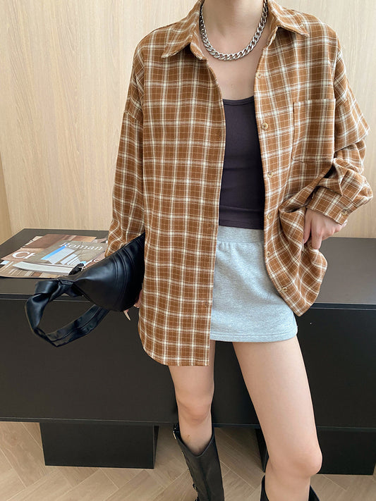 Orange Plaid