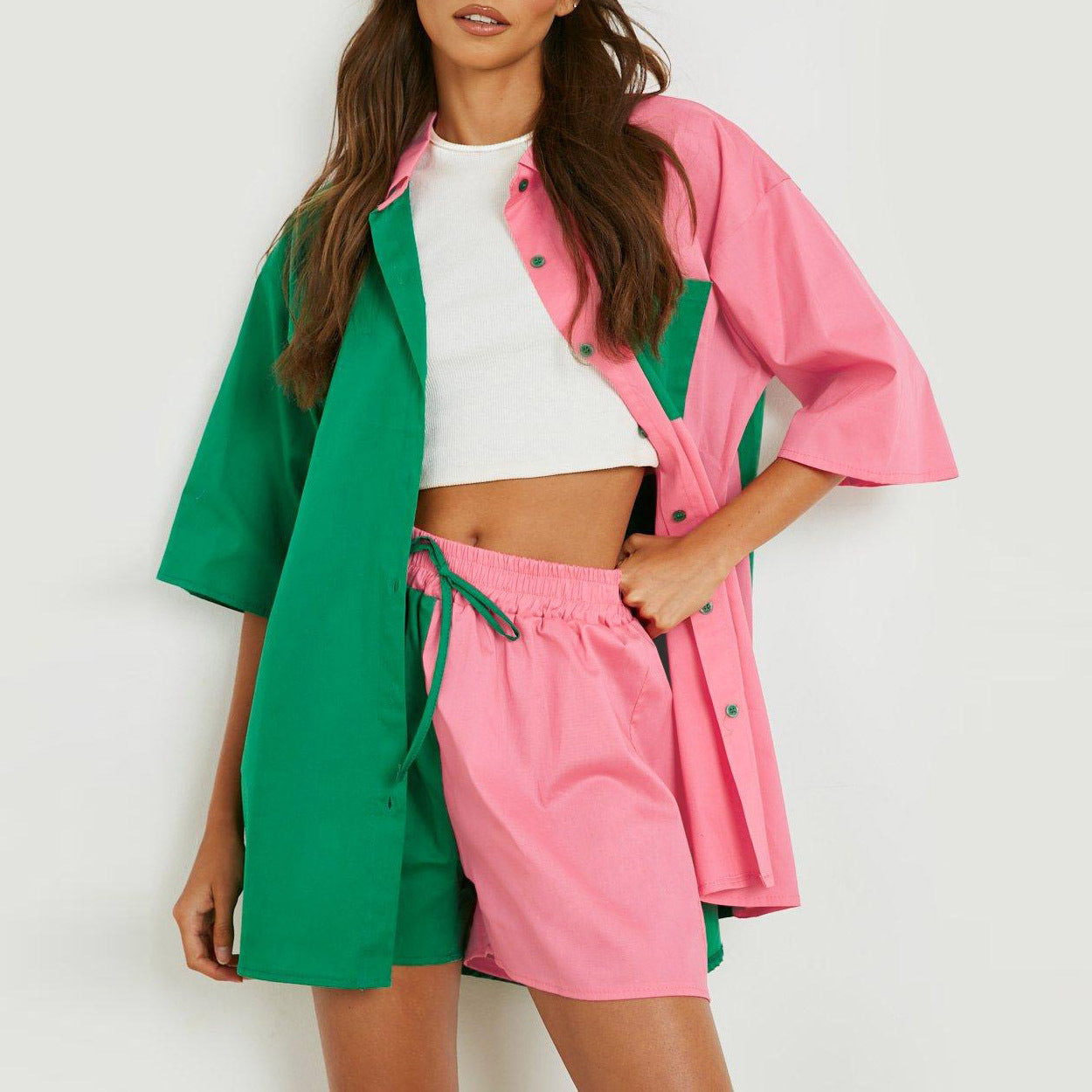 Green and Pink