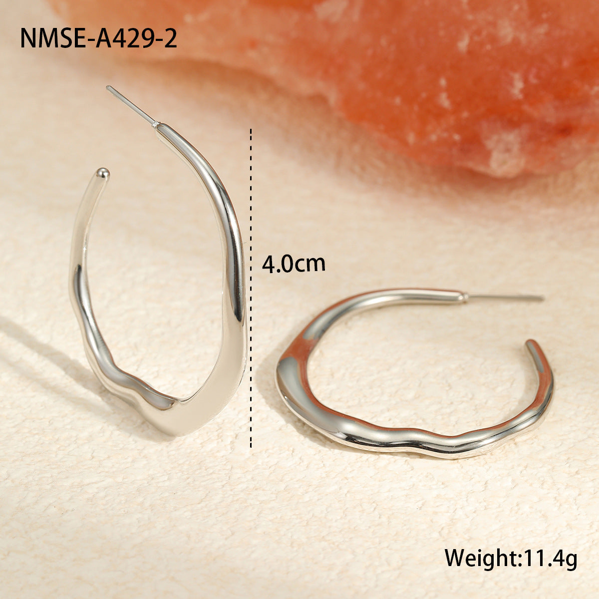 Steel Earrings
