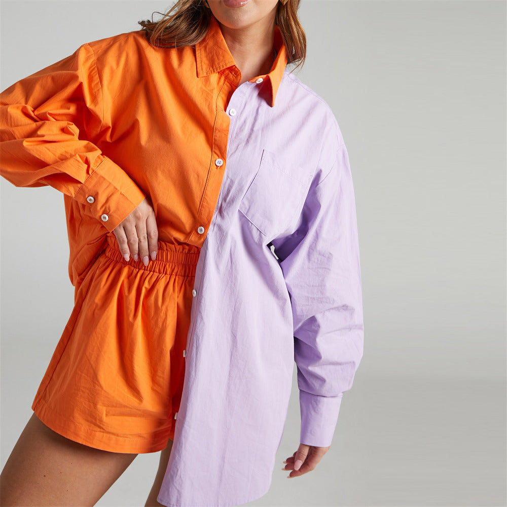 Orange and Purple