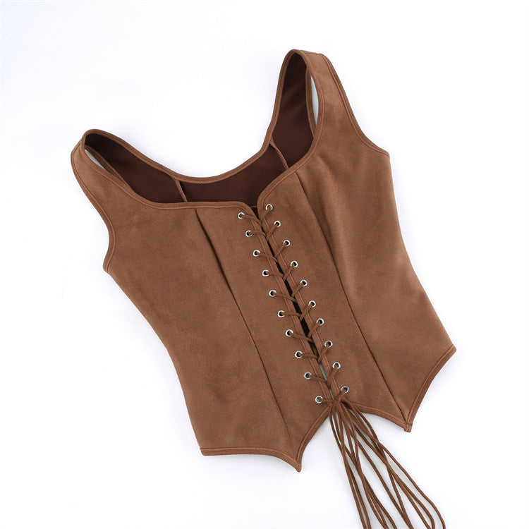 Women Pirate Renaissance Vest Cosplay Costume Tights