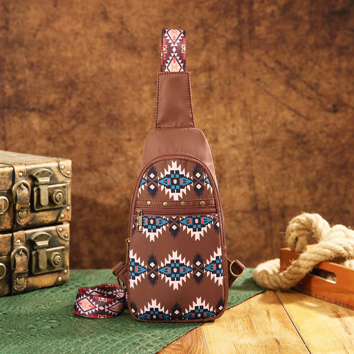Bohemian Chest Bag Crossbody Women Shoulder Bag