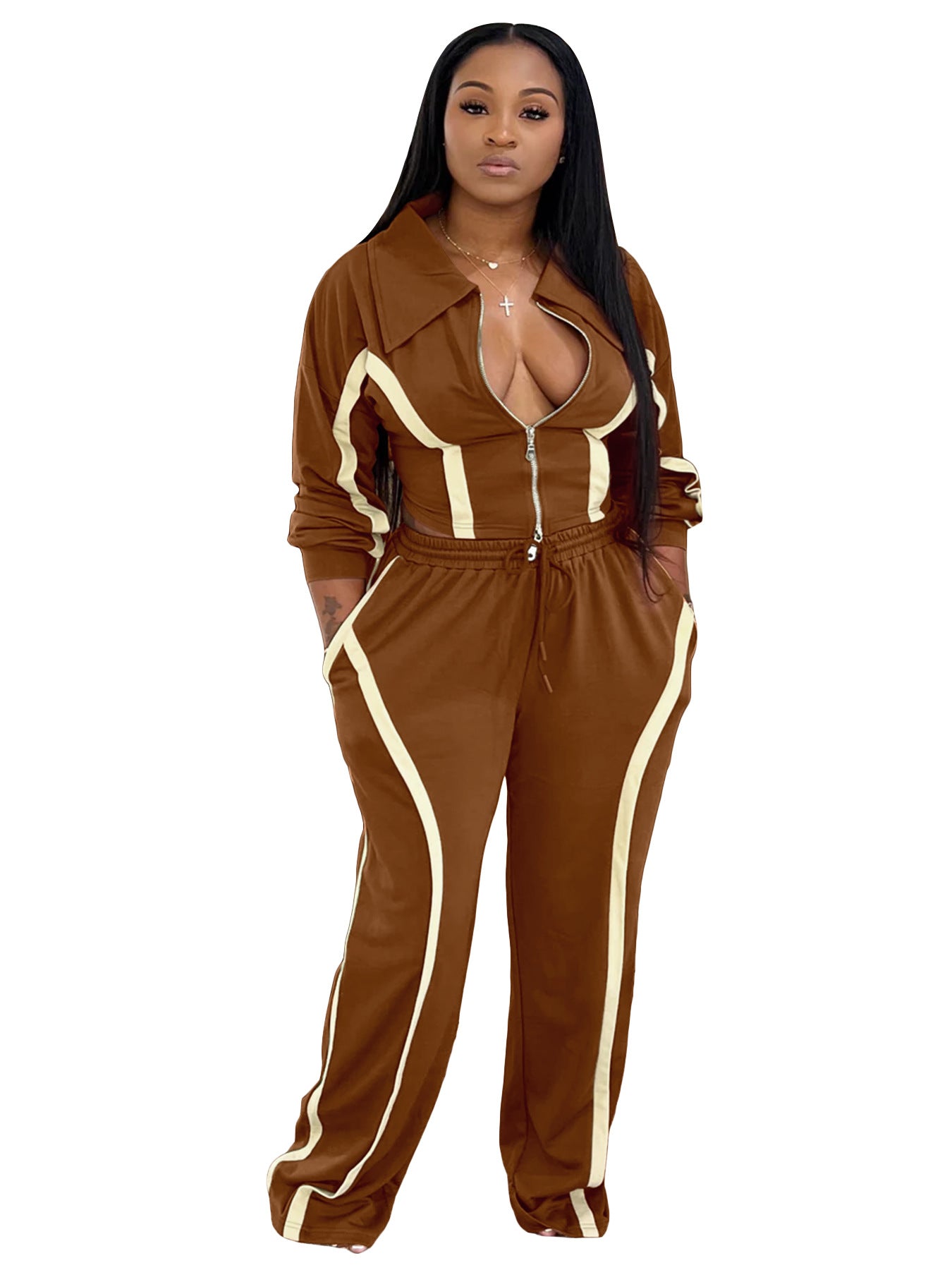 Brown