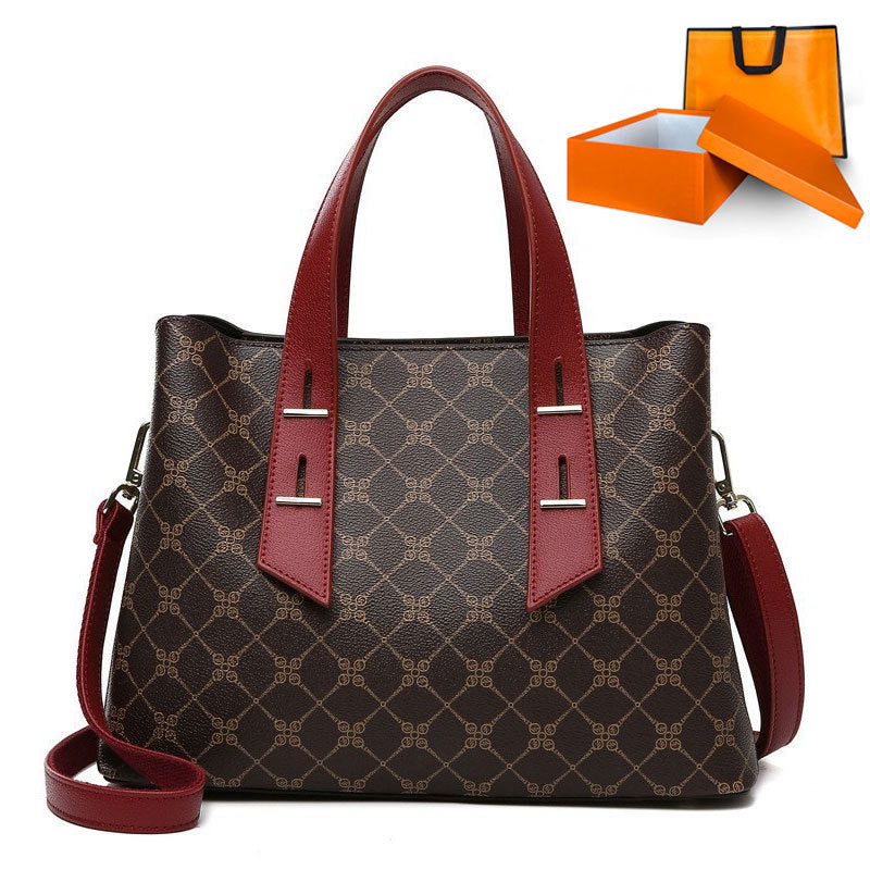 Wine Red Orange Gift Box