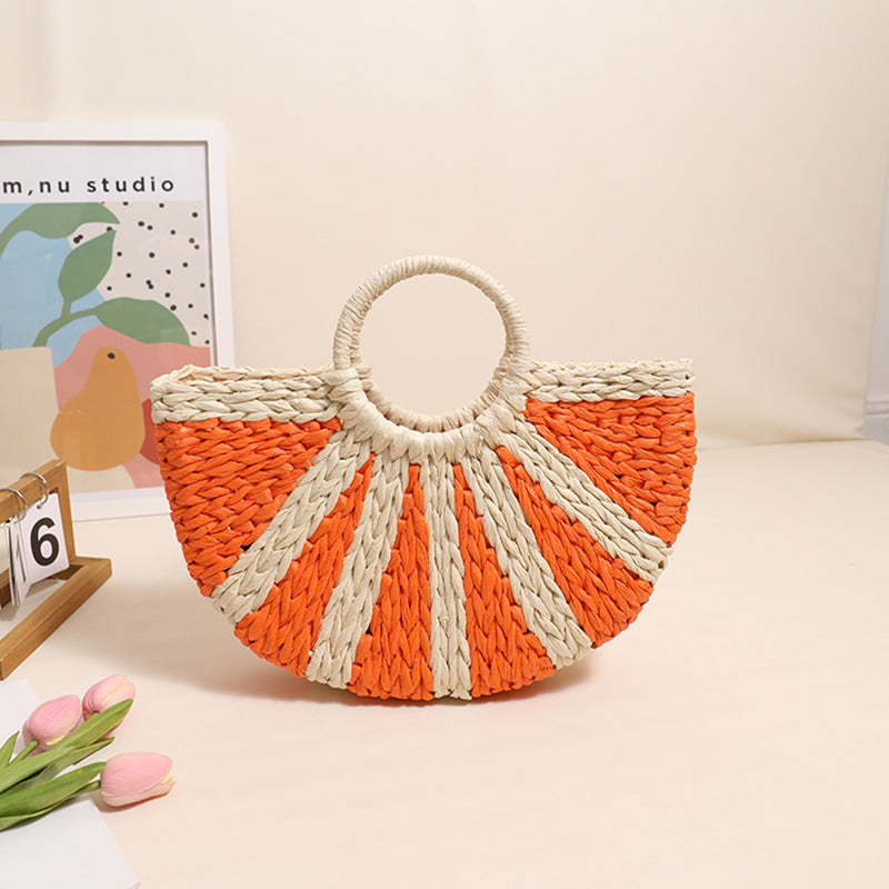 Two-Color Bucket with Lining Orange