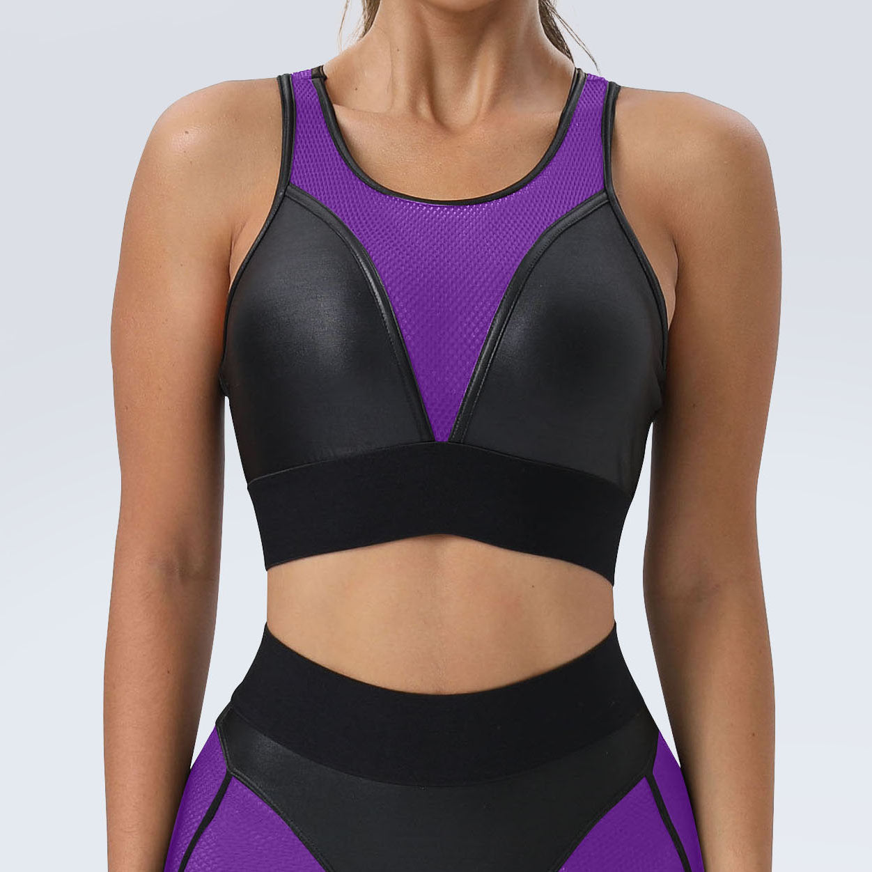 Dark Purple Bra