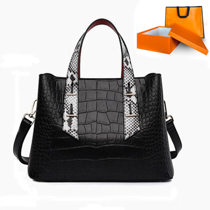 Crocodile Pattern Orange Gift Box