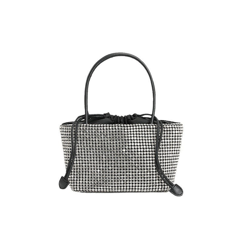 Bag Women Bag Winter High Grade Chain Hand Bag Diamond-Embedded Crossbody Handbag