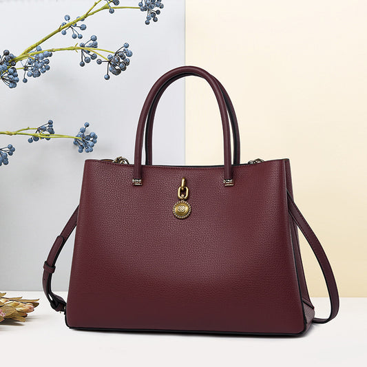Bag Large Capacity Totes Women Bag High Grade Light Luxury Handbag Office Women Cross Body Bag Single Shoulder - Wanita Store
