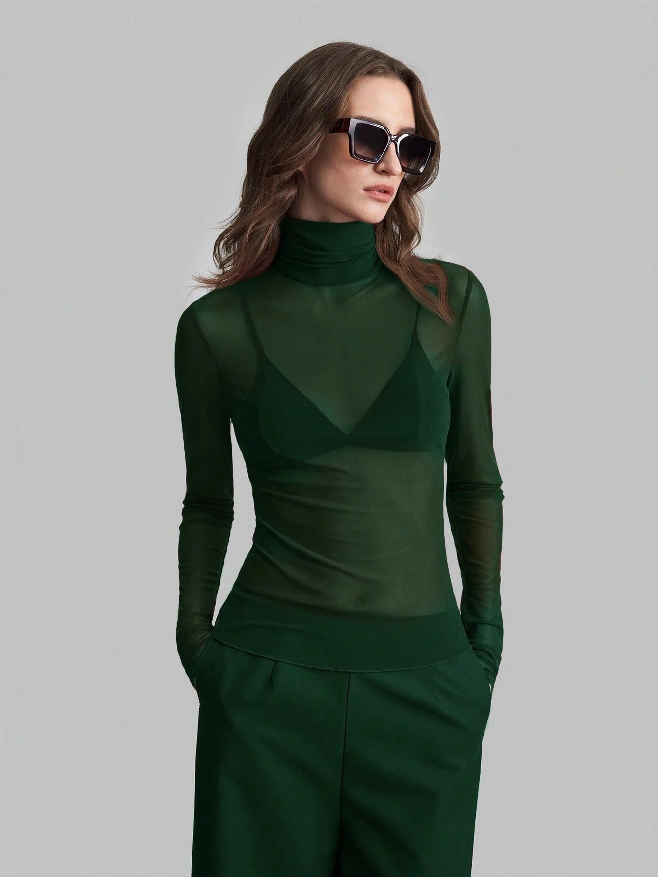 blackish green