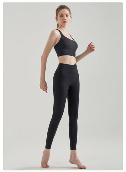 Yoga Clothes Women Summer Sports Underwear Vest High Strength Shockproof Push-up Bra Fitness Running Outfit - Wanita Store