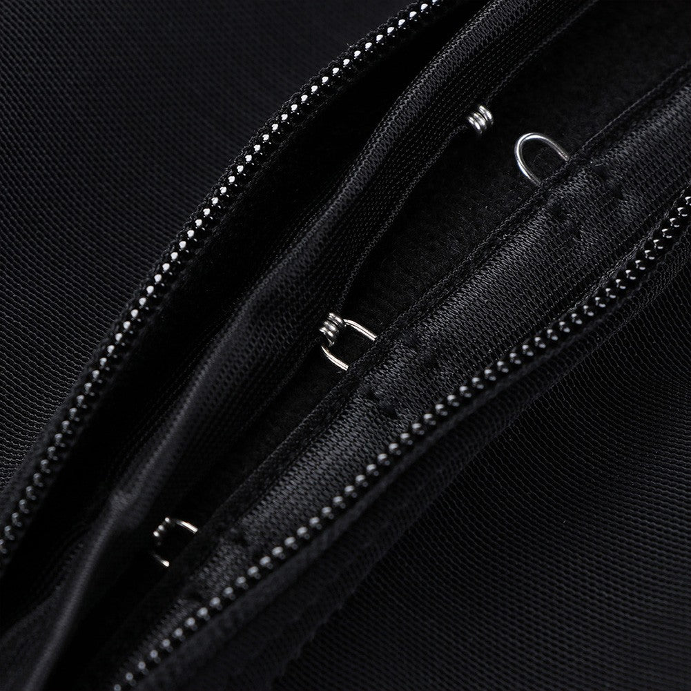 High Waist Belly Contracting Hip Lifting Pants Bottom Zipper Design Waist Slimming Bodybuilding Shapewear Bodysuit