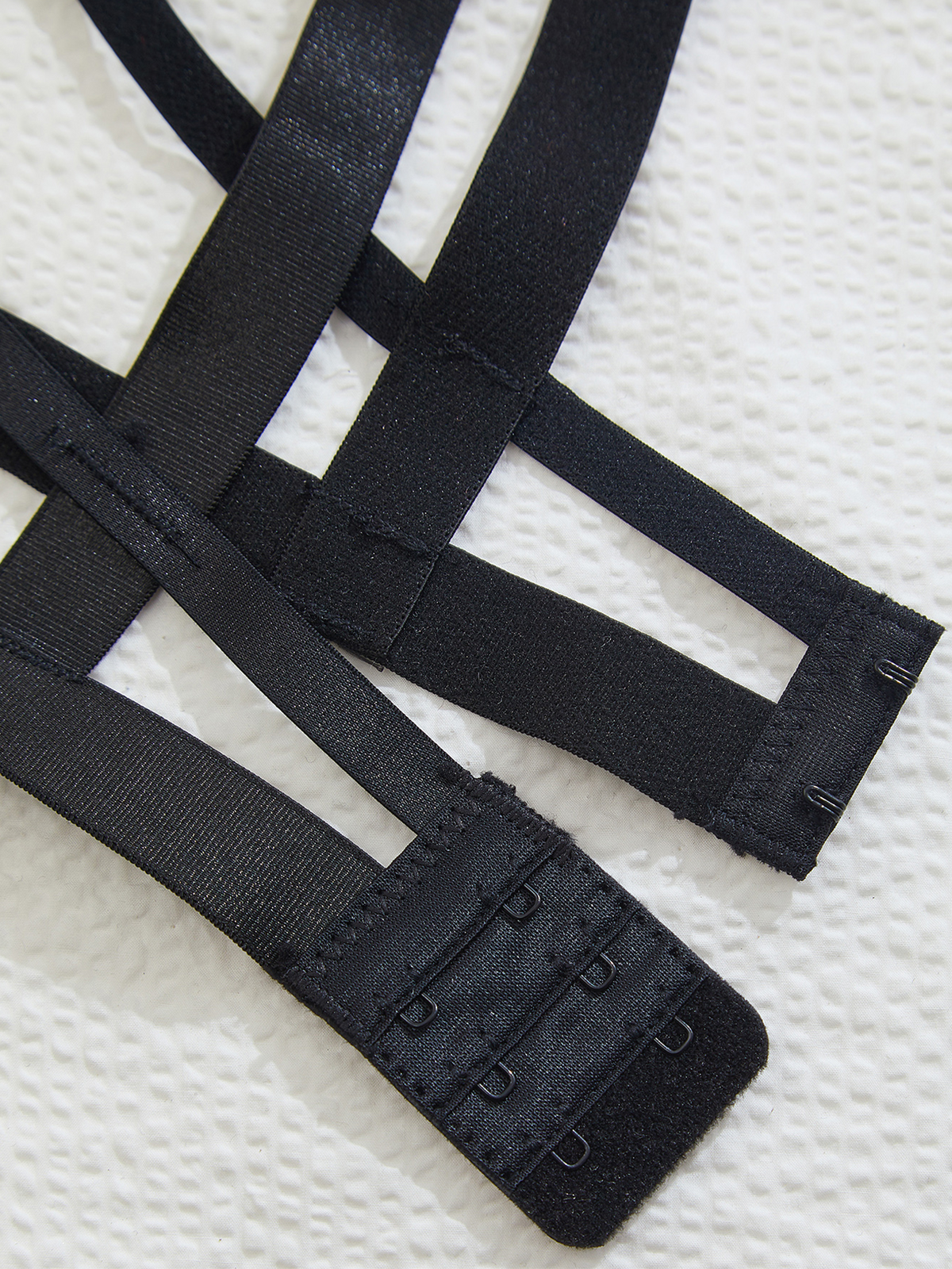 Sexy Underwear Five Piece Suit Sexy Heavy Industry Metal Multi Ribbon Collar Leg Ring SM Sexy Suit