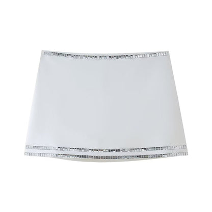 Summer Women Jewelry Inlaid Top Tube Top Short Type Skirt Set Women - Wanita Store