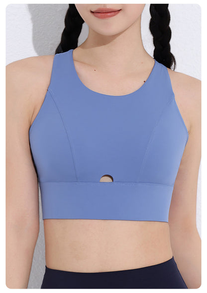 Wearable Sports Underwear Beautiful Back Yoga Jacket High Shockproof Fixing Underwear - Wanita Store