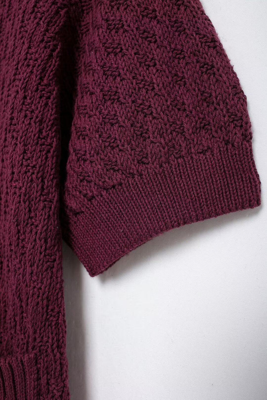 Autumn Women Street Jewelry Button Decoration Knitted Coat - Wanita Store
